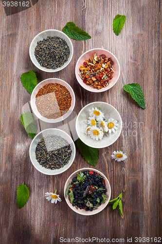 Image of Assortment of dry tea