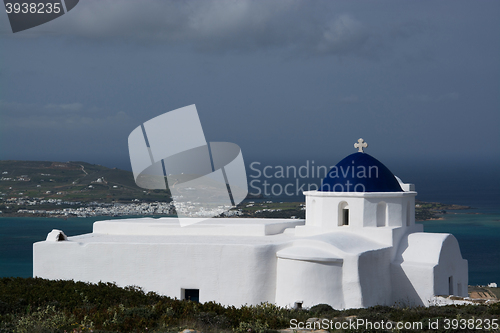 Image of Chapel near Sarakiniko, Paros, Greece