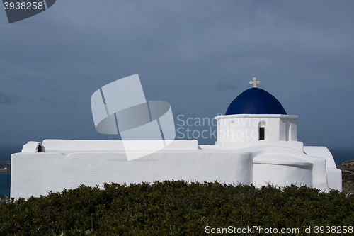 Image of Chapel near Sarakiniko, Paros, Greece