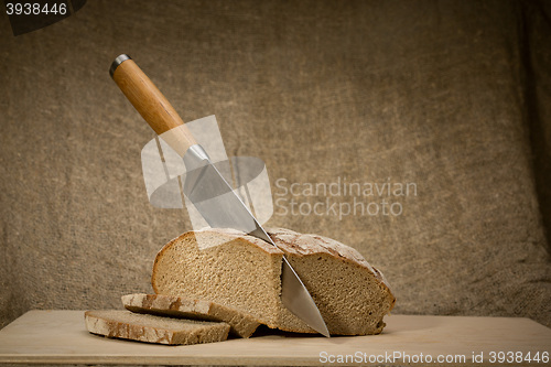 Image of A slice of bread with butter 