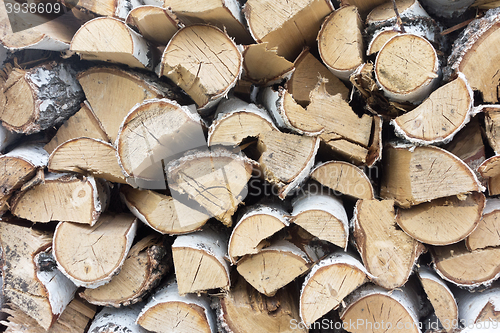 Image of pile of firewood