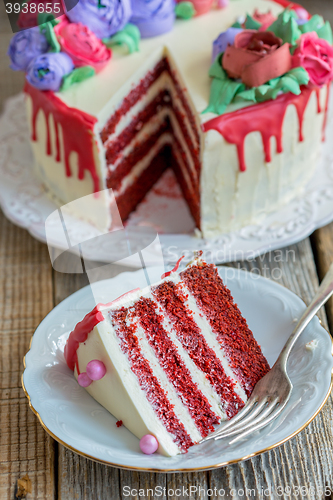 Image of Red Velvet Cake.