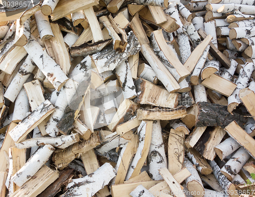 Image of pile of firewood