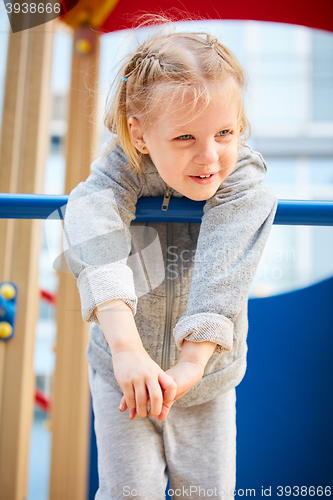 Image of girl playing at the playground