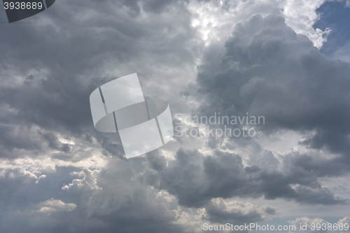 Image of sky before rain