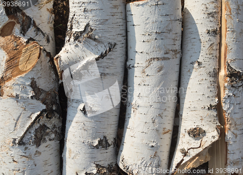 Image of pile of firewood