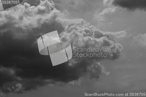 Image of dark stormy sky