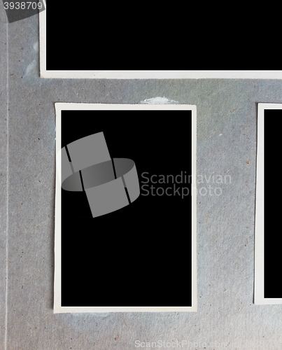 Image of photo frame in album
