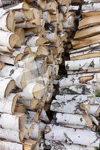 Image of pile of firewood