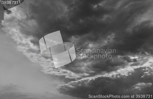 Image of dark rainy clouds