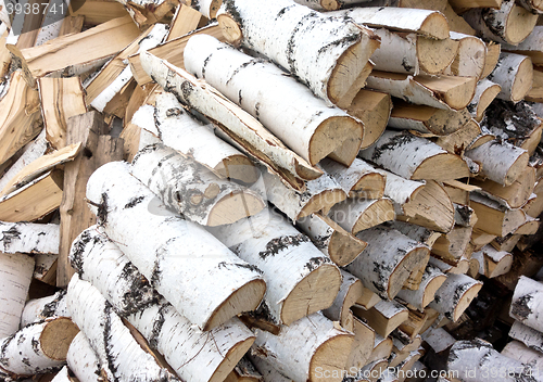 Image of pile of firewood