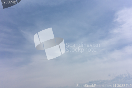 Image of blue sky background