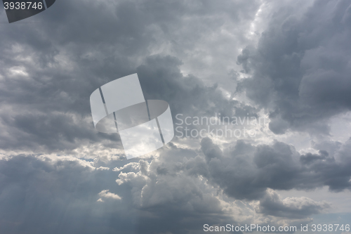 Image of sky before rain