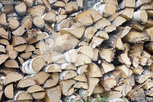 Image of pile of firewood