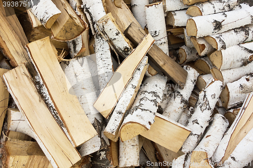 Image of pile of firewood