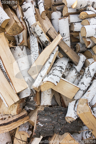 Image of pile of firewood