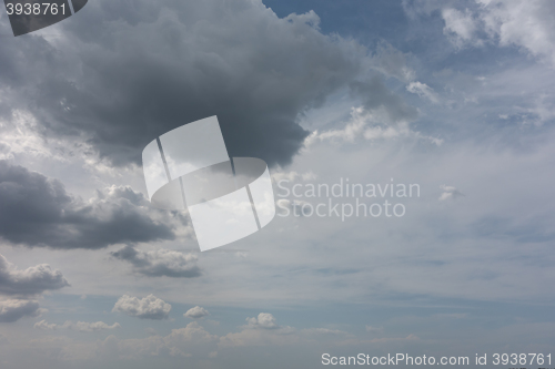 Image of sky before rain