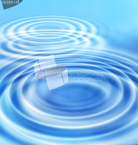 Image of Abstract background with concentric ripples