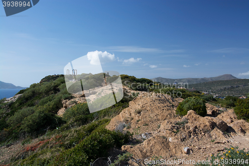 Image of Temple at Cape Sounion, Greece