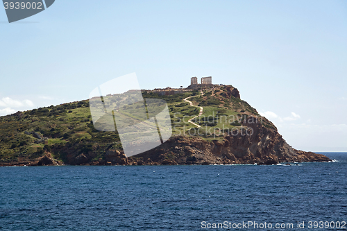 Image of Temple at Cape Sounion, Greece