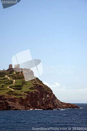 Image of Temple at Cape Sounion, Greece