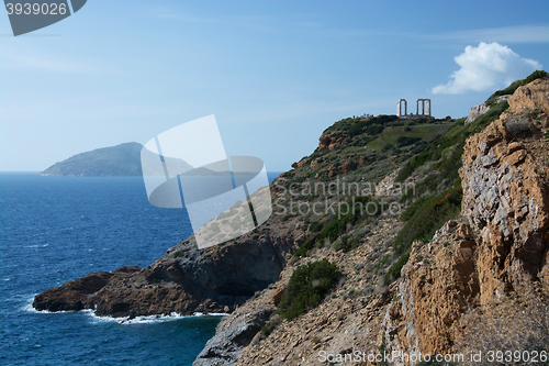 Image of Temple at Cape Sounion, Greece