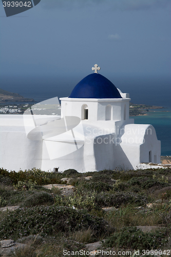 Image of Chapel near Sarakiniko, Paros, Greece