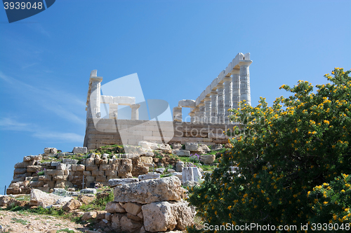 Image of Temple at Cape Sounion, Greece