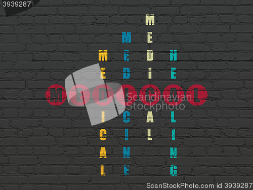 Image of Medicine concept: Medical in Crossword Puzzle