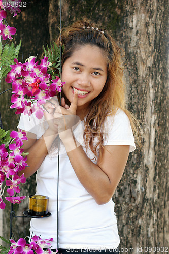 Image of Cute Thai woman