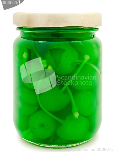 Image of Jar With Cherry