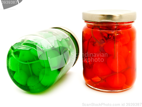 Image of Jars With Cherry