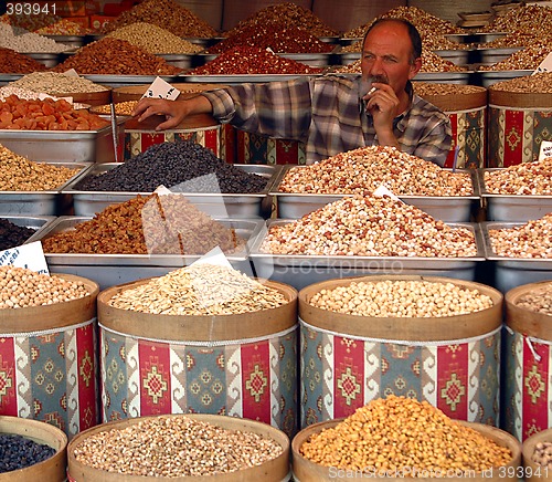 Image of Nuts seller