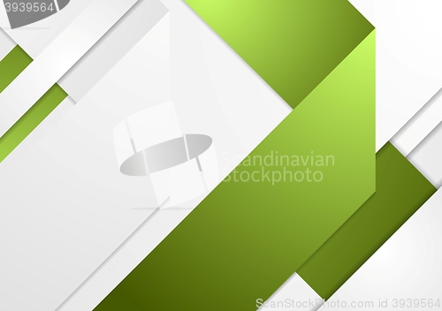 Image of Bright tech corporate green and grey brochure background