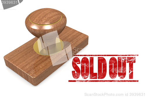 Image of Sold out wooded seal stamp