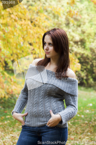 Image of Beautiful caucasian girl