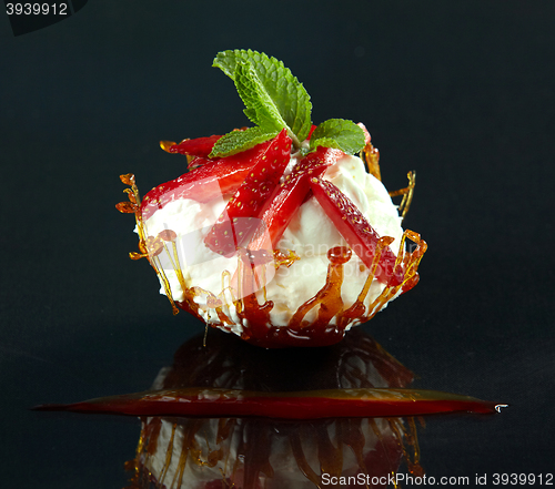 Image of ice cream dessert