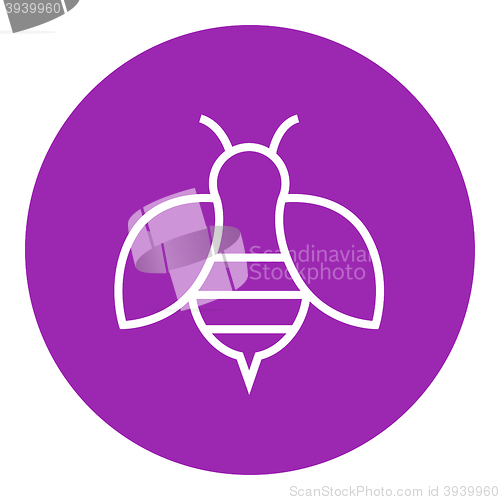 Image of Bee line icon.