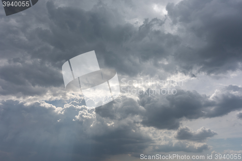 Image of sky before rain