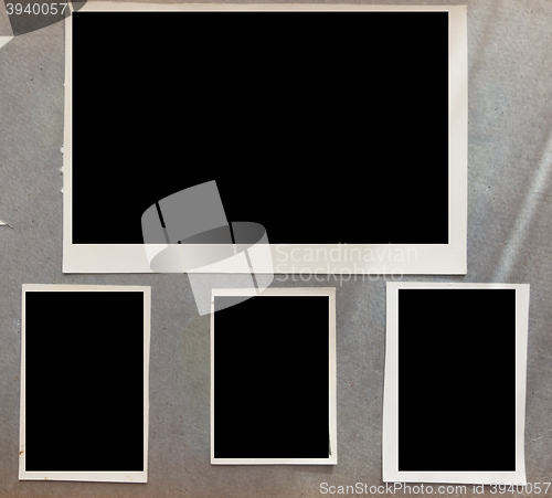 Image of photo frames in album
