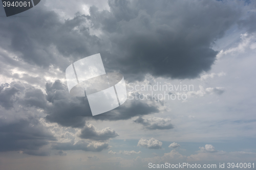 Image of sky before rain