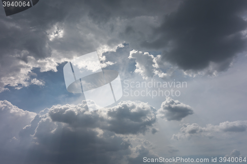 Image of sky before rain