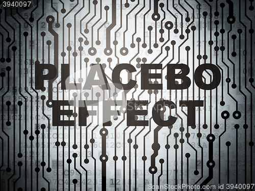 Image of Healthcare concept: circuit board with Placebo Effect