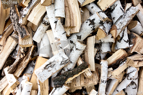 Image of pile of firewood