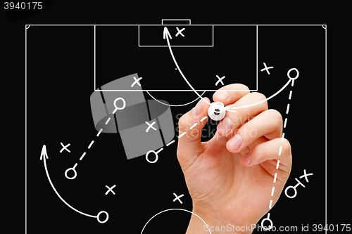 Image of Football Coach Game Tactics