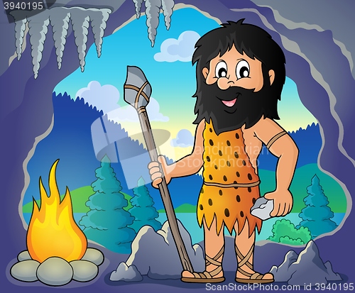 Image of Cave man theme image 1