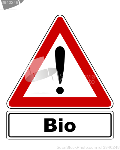 Image of Attention sign with exclamation mark and added information