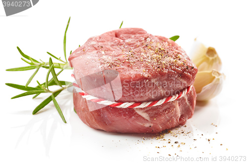 Image of fresh raw beef steak