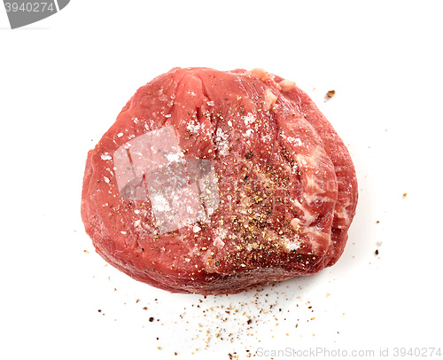 Image of fresh raw beef steak