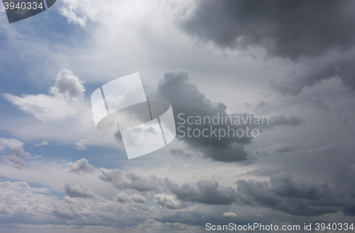 Image of dark rainy clouds